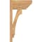 Ekena Millwork Imperial Slat Smooth Outlooker, Western Red Cedar, 7 1/2"W x 14"D x 26"H OUT08X14X26IMP06SWR - alternate 3